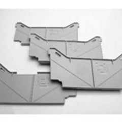 Drawer Dividers (4 light gray)